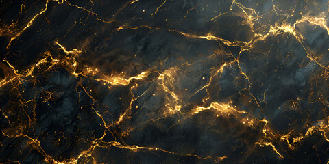 Fototapeta premium Dynamic Moody Background with Glowing Cracked Texture