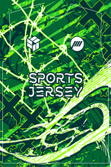 Fototapeta premium Sports Jersey, Football Jersey, Football Kit, Football Uniform, Soccer Jersey, Basketball jersey, Sports Pattern, Sports Illustration, 