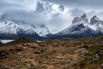 Landscape in Torres del Paine National Park - Chile - Patagonia