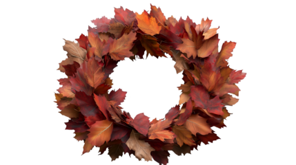 Leaf Art Wreath 