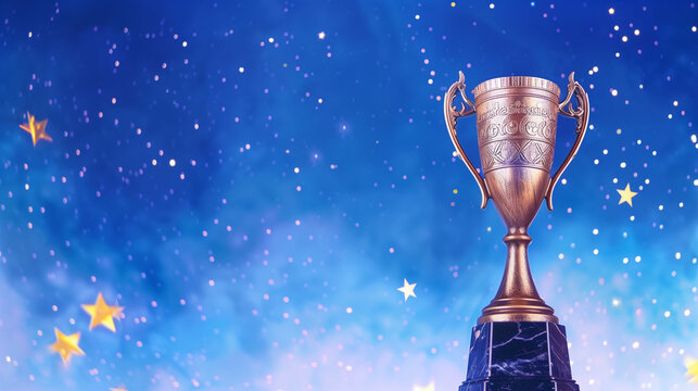 Trophy Raining Background