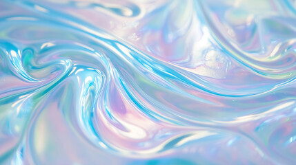 Naklejka premium Holographic Neon background ,Colorful psychedelic Abstract