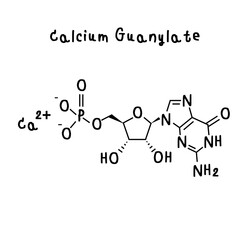 Flavor enhancer Calcium Guanylate.png
