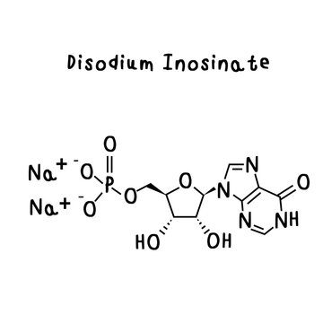Flavor enhancer Disodium Inosinate.svg