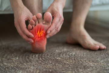 Joint diseases, hallux valgus, plantar fasciitis, leg hurts, pain in the foot