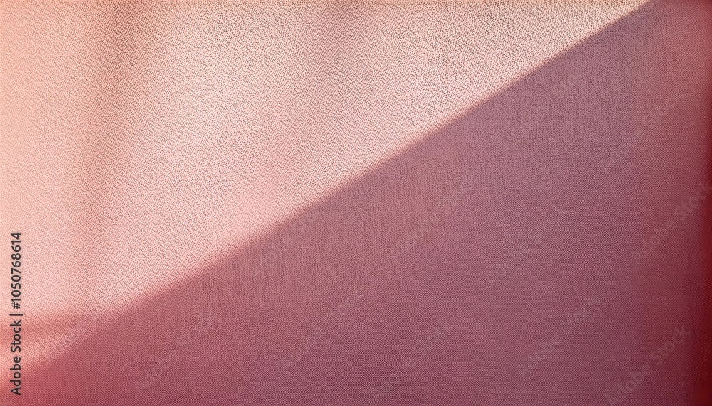 Poster soft pink textured wall with dramatic shadow play from sunlight filtering through leaves. ideal for 