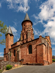 Altstadt von Collonges-la-Rouge in Nouvelle-Aquitaine in Frankreich 