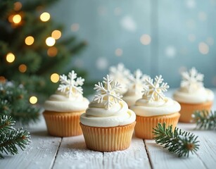 christmas cupcakes