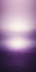 Fototapeta premium Purple Water Reflection: Minimalist Landscape Photography