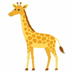 Obraz premium giraffe cartoon illustration