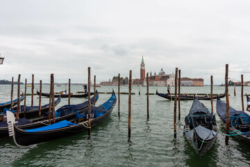 The Venetian Lagoon in Venice, Italy