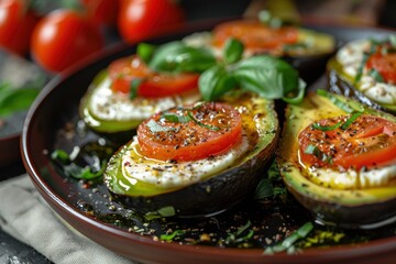Avocado Tomato Basil Salad: A Healthy and Delicious Recipe