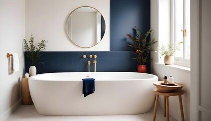 Photo interior modern design room 3d illustration
