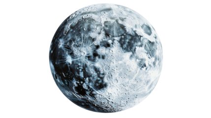 The Moon is Earth’s natural satellite, located very close to our planet, reflecting sunlight during the night. The Moon is very important to Earth and has its distinctive gray appearance.
