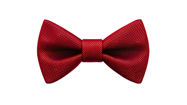 A red silk tie in a transparent design, this elegant tie is a beautiful fashion accessory for men, serving as a decorative detail on a suit.