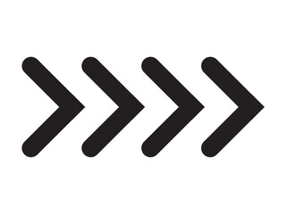 Obraz premium Arrow icon. simple arrow vector on white background. flat style arrow icon. vector illustration.