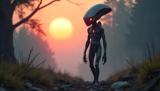 Alien&iacute;gena obscuro de outro mundo