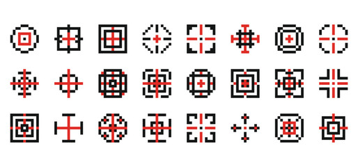 Pixel target icon.eps