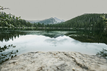 lake in mountains