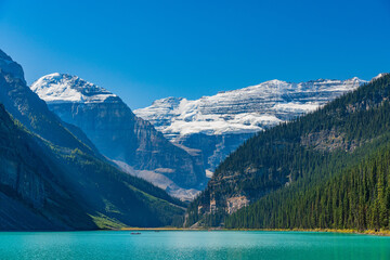 Lake Louise in Banff National Park, Alberta, Canada
