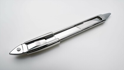 fountain pen on white background