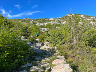 Mountaineering trails on Velebit and in Paklenica National Park (Starigrad, Croatia) -...