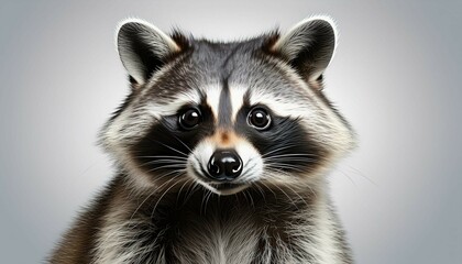 Fototapeta premium close up of a raccoon