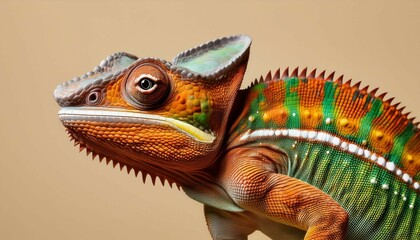 Fototapeta premium iguana on a tree