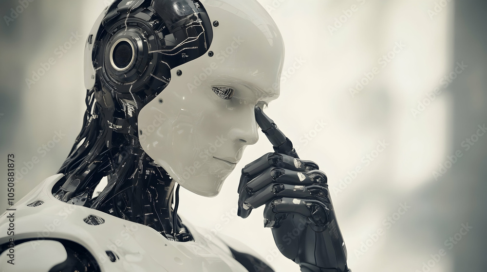 Poster artificial general intelligence (agi) symbolizing the ability to learn and apply intelligence -