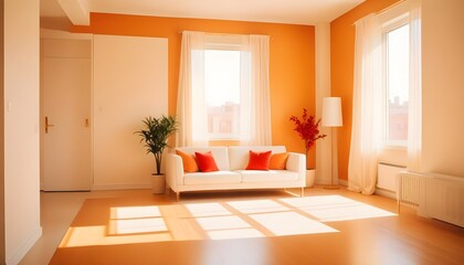 Photo interior modern design room 3d illustration