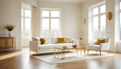 Photo interior modern design room 3d illustration
