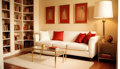 Photo interior modern design room 3d illustration