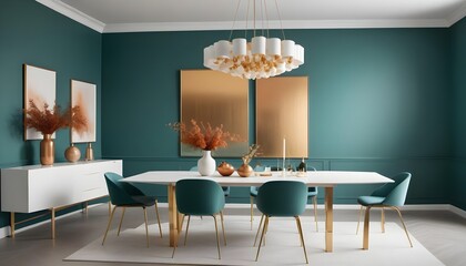 Photo interior modern design room 3d illustration