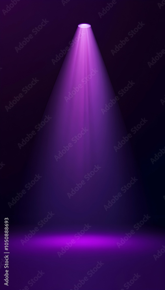 Poster purple gradient background with clean and simple style-