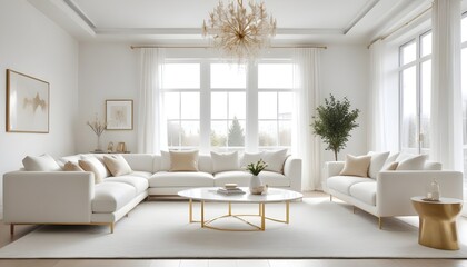 Photo interior modern design room 3d illustration