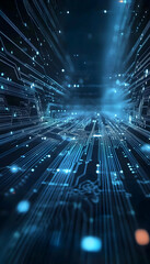 Fototapeta premium Technology Background with a Clean and Modern Look-