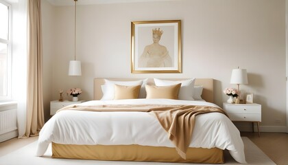 Photo interior modern design room 3d illustration