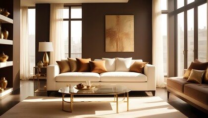 Photo interior modern design room 3d illustration