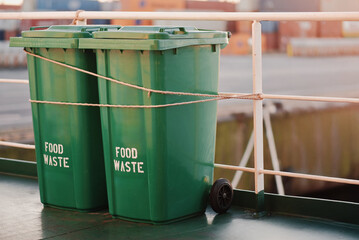 Garbage Segregation Bins For Food Waste Storage