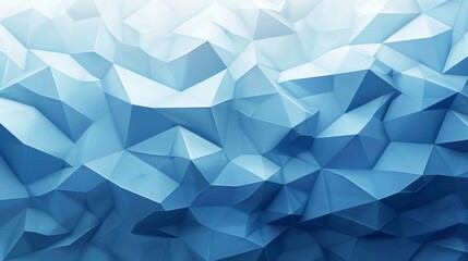 Obraz premium Abstract geometric squares on a gradient blue background, vector