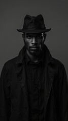 Fototapeta premium man in hat