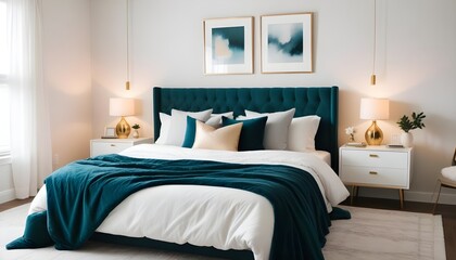 Photo interior modern design room 3d illustration