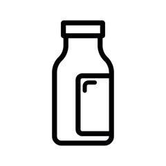 Medical bottle pil icon design
