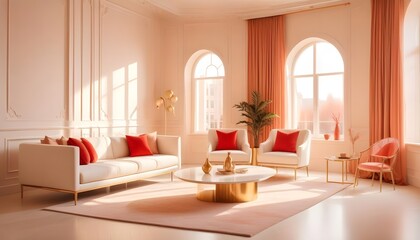 Fototapeta premium Photo interior modern design room 