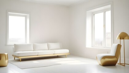 Fototapeta premium Photo interior modern design room 3d design 