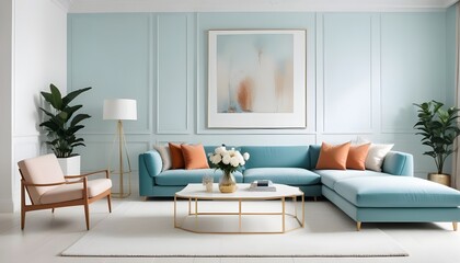Photo interior modern design room
