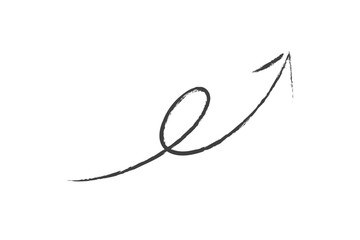 インスタ投稿にもオススメ、シンプルな手書き風矢印素材