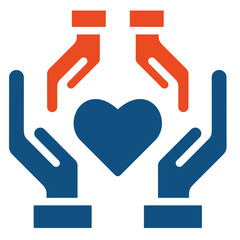 Obraz premium Compassion Icon