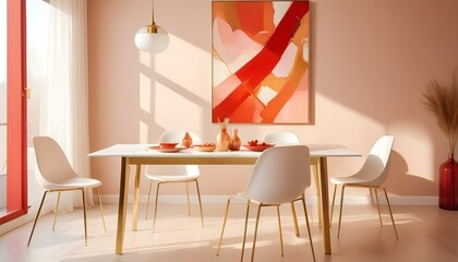 Photo interior modern design room 3d design