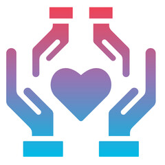 Fototapeta premium Compassion Icon